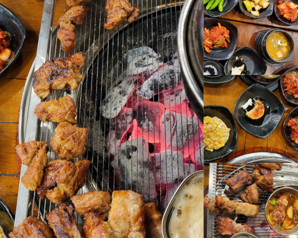 참숯화로구이 이미지