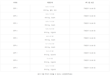 숲속의 정원 캠핑장 이미지