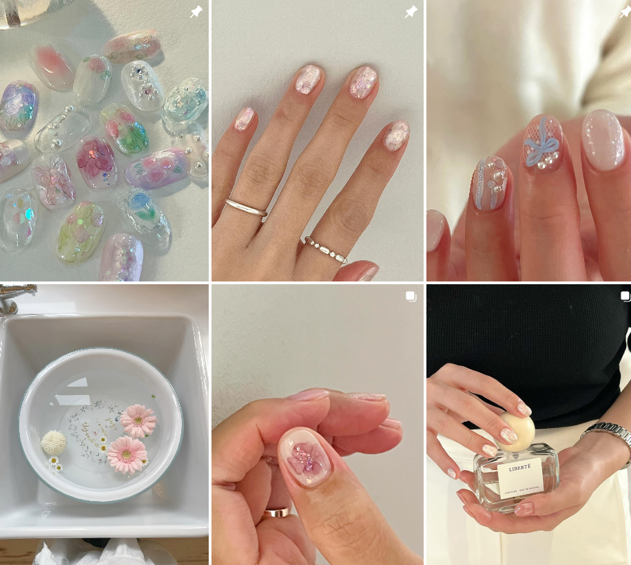 루아즈네일(rouage nail) 이미지