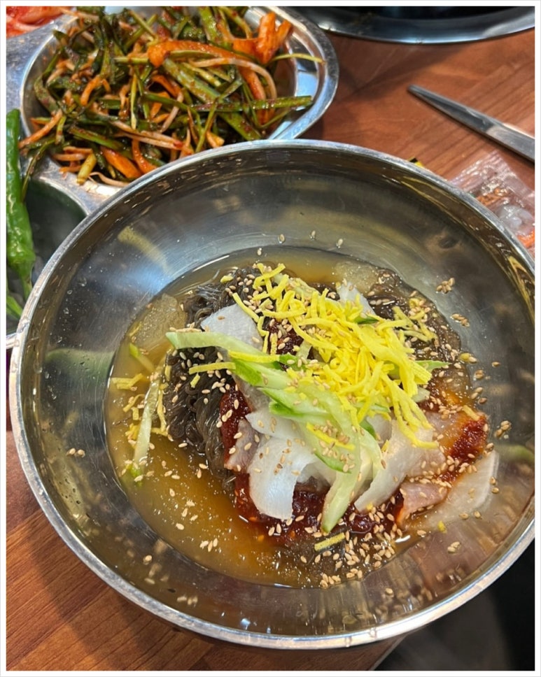 부추삼겹살 이미지