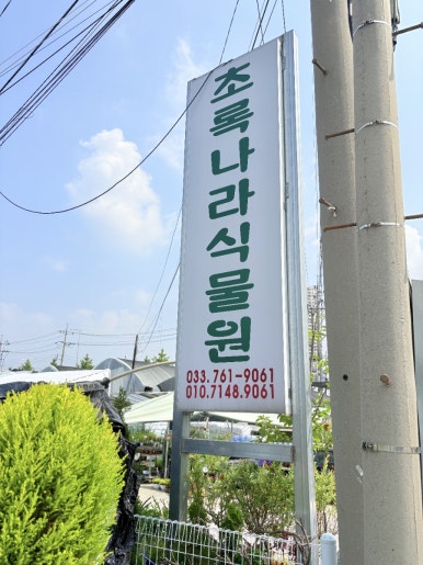 초록나라식물원 이미지