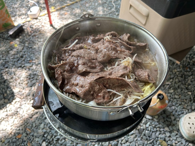 캠핑 돗가비 이미지