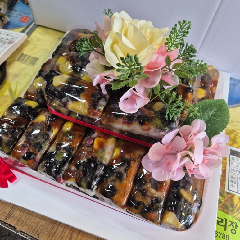 황금시루떡 이미지