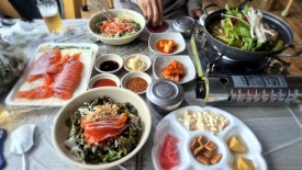 황둔수산송어장횟집 이미지
