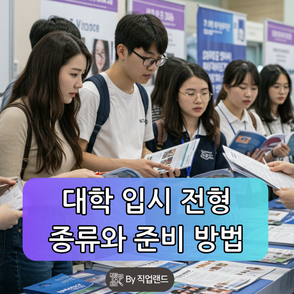 대학 입시 전형 종류 일정과 준비 방법까지 완벽 가이드 : 네이버 블로그