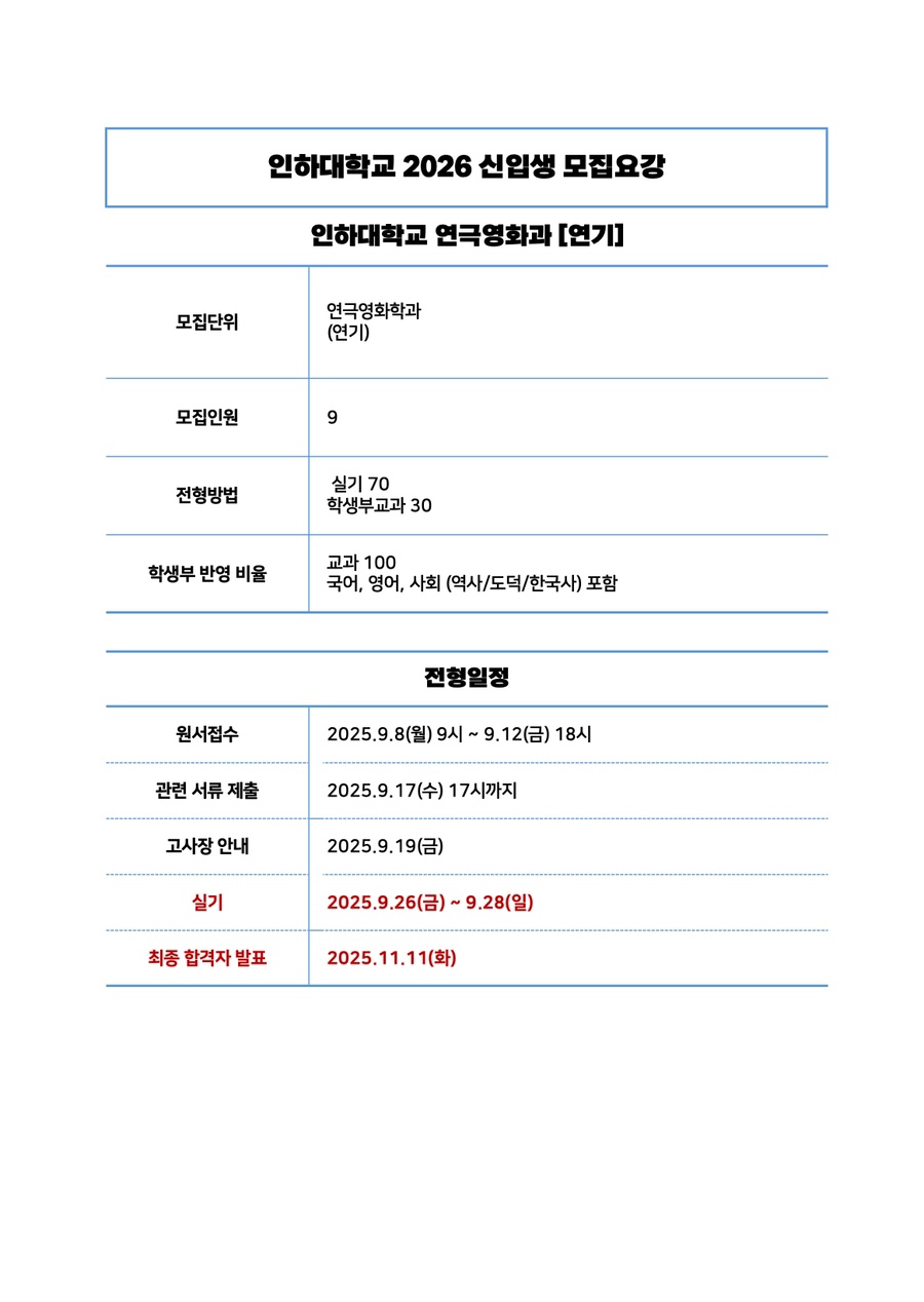 빈액팅뮤지컬연기학원 이미지