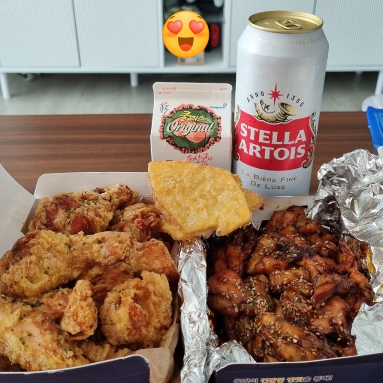 찐불이찐숯불두마리치킨 이미지