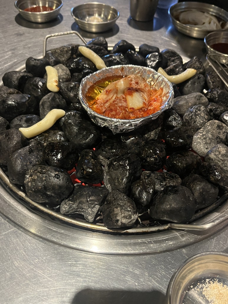 드럼통돌구이 이미지