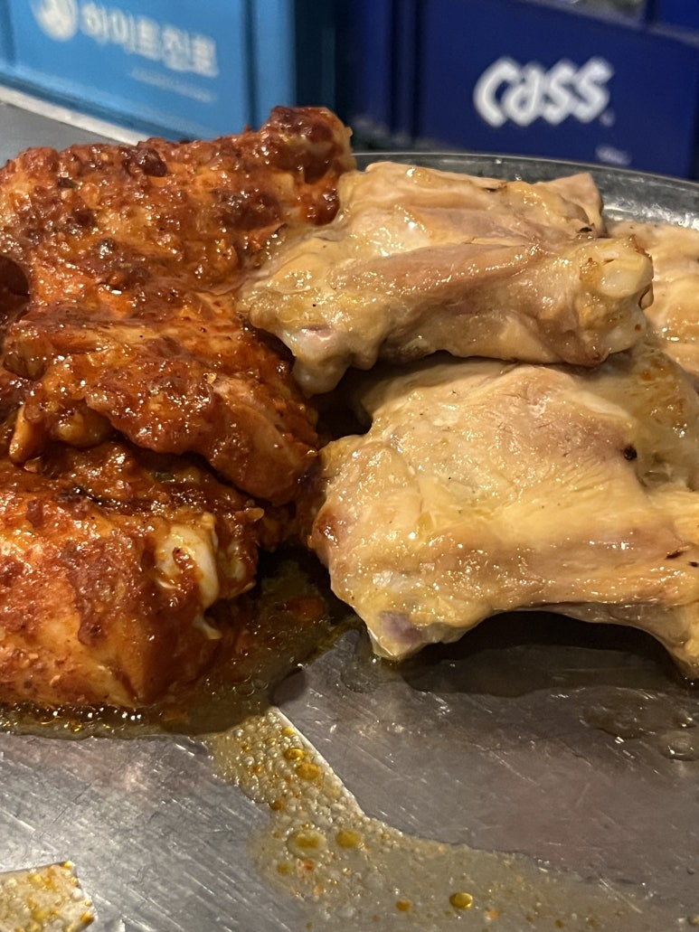 드럼통돌구이 이미지