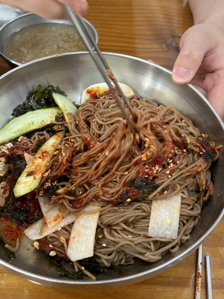 청정밀들깨수제비 이미지
