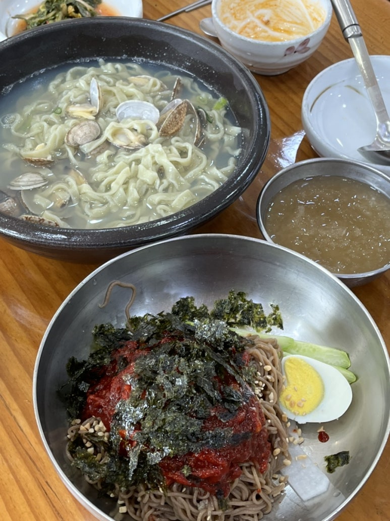 청정밀들깨수제비 이미지