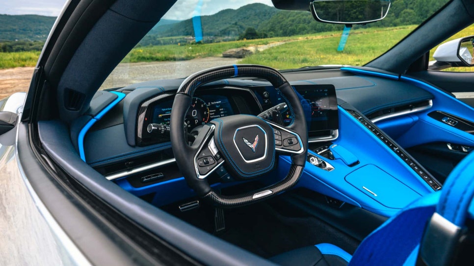 고출력 V8엔지과 전기모터 결합 하이브리드 AWD 하이퍼카 250마력  2026 쉐보레 ZR1X 이미지 8