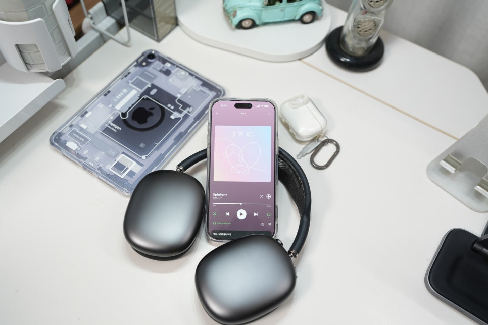 노이즈 캔슬링 블루투스 헤드폰 끝판왕! 애플 무선 헤드셋 ‘에어팟 맥스(AirPods Max) 사용기 이미지 11