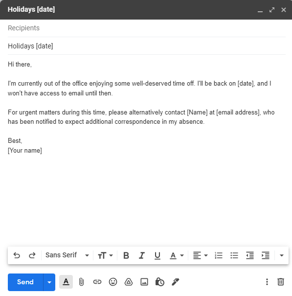 Outgoing Email Message Examples 영어로 쓰는 부재중 자동응답메일, 이렇게 작성하세요! : 네이버 블로그
