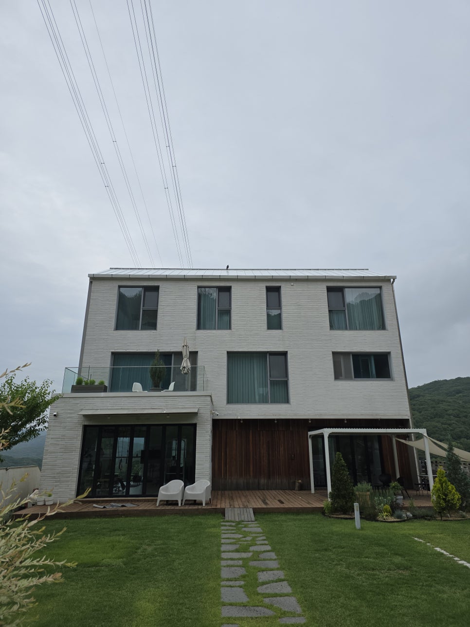 용인 수지 단독주택 빗물받이·우수관 수리 — 현장 사진 1