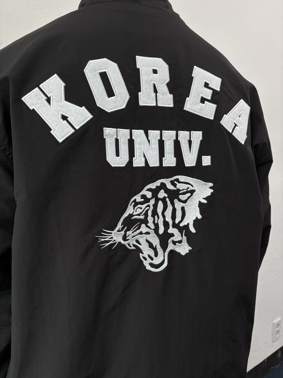 고려대 과잠ㅣ우리웨어 스탠다드 윈드 자켓 커스텀 바람막이 과잠바 단체복 제작 : 네이버 블로그