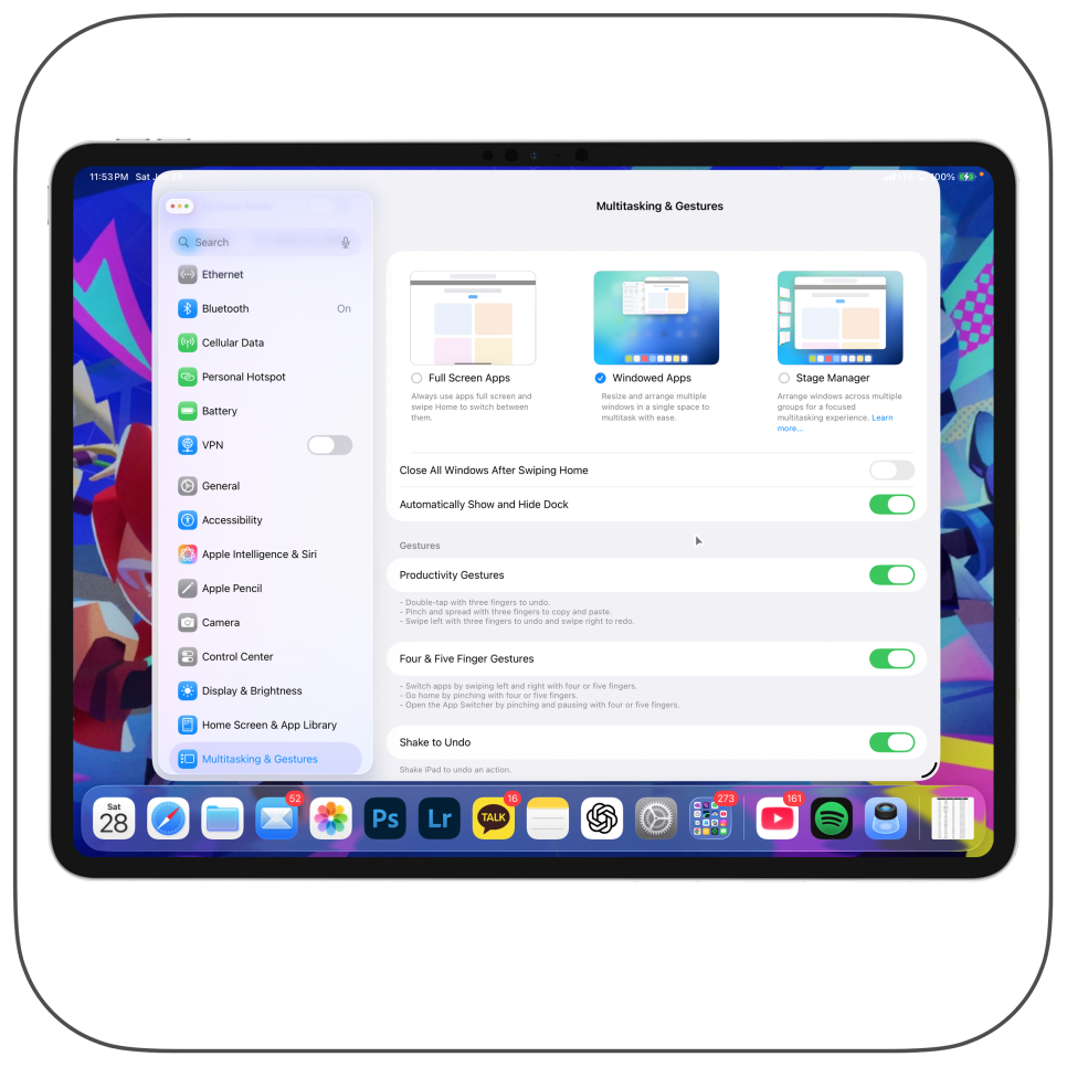 아이패드 프로 활용 방법 " 아이패드 메인 시스템 언어 변경 방법" ipad os26[3]