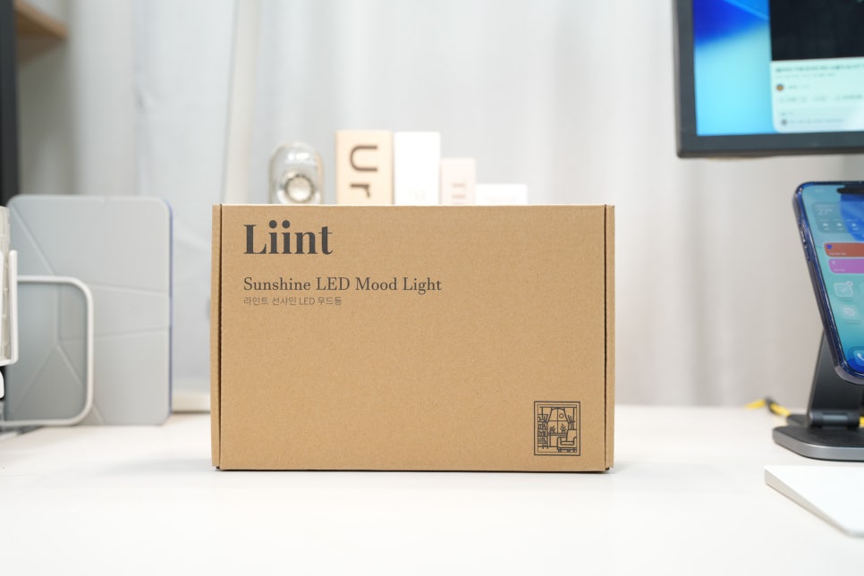 감성 데스크테리어를 위한 라인트 선샤인 LED 그림 액자 무드등 이미지 2