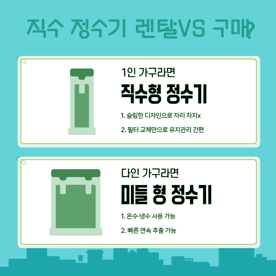 직수정수기 추천 단 15cm 너비 좁은 공간활용이 가능한 SK 매직 이미지 12