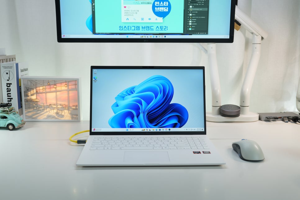 2025년 사무용 AI 노트북추천, LG 그램15 AMD 크라켄7 메모리32GB 15ZD80T-GX79K 이미지 3