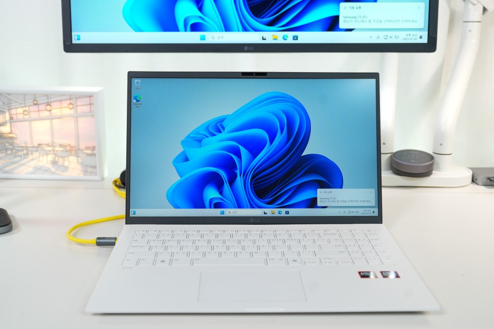2025년 사무용 AI 노트북추천, LG 그램15 AMD 크라켄7 메모리32GB 15ZD80T-GX79K 이미지 7