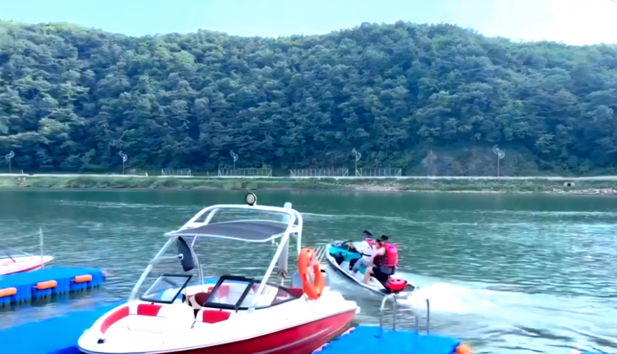 단양강잔도 주차장 이미지