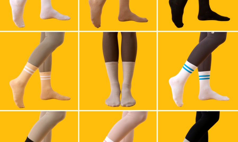 필라테스 양말 국산 롱삭스 미끄럼방지 논슬립 플라잉 스포츠 요가 토삭스