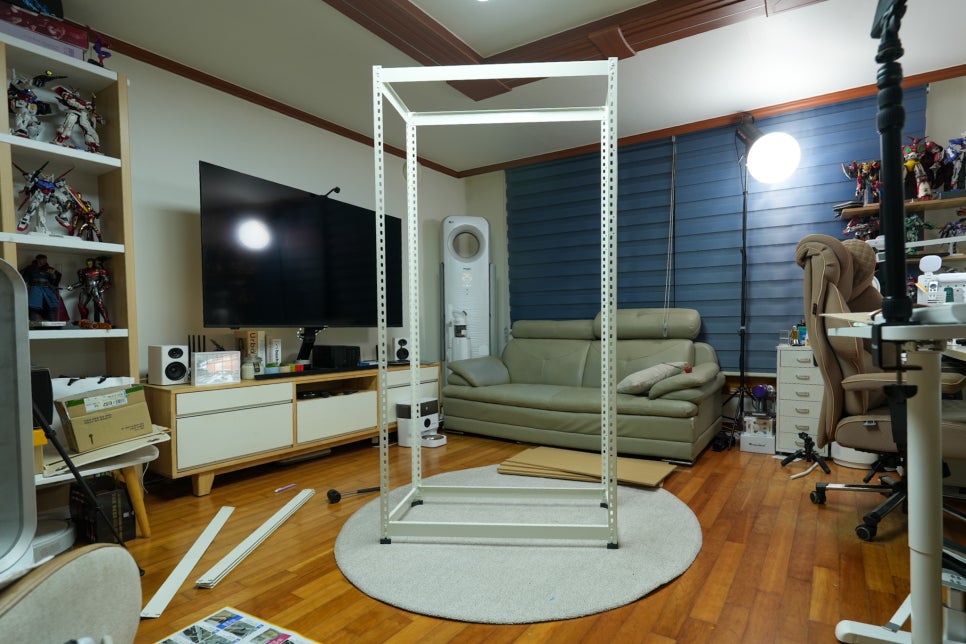 더너음 영진랙 900*400*1800 4단 실사용 후기 무볼트 철제선반, 직접 써보니 창고 정리에 딱! 이미지 10