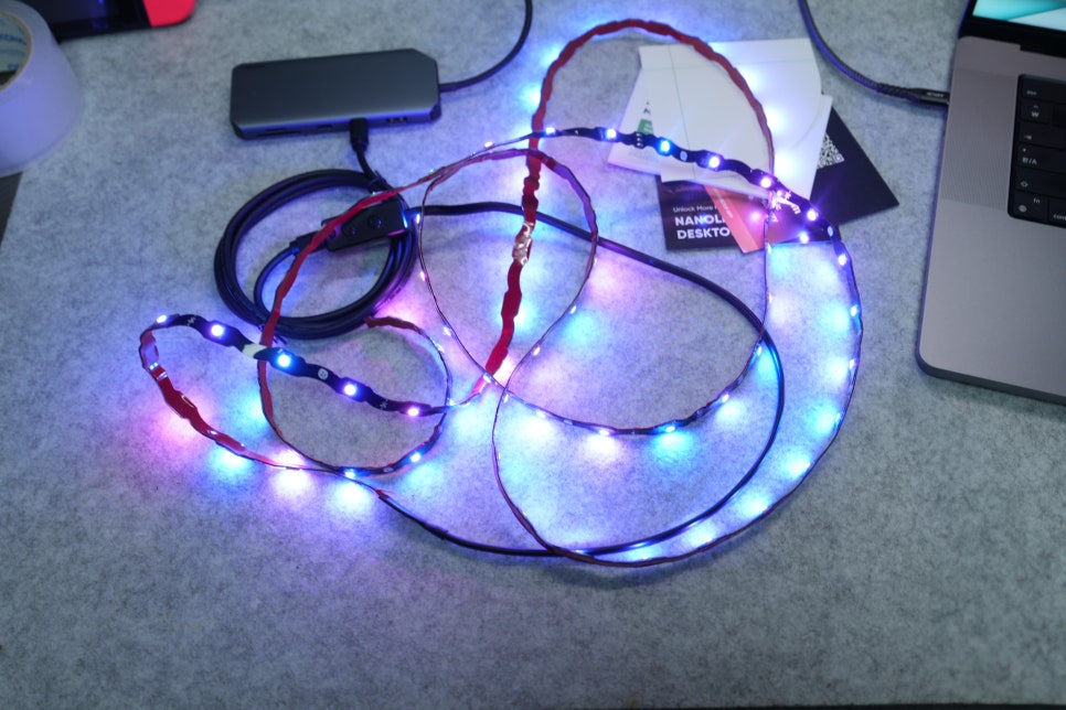 스마트 조명 RGB 몰입 끝판왕? 나노리프 4D 모니터 조명 써보니 생긴 일이… 이미지 12