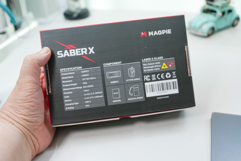 한 번의 측정으로 좌우 끝까지! 맥파이테크( Magpie) SABER X 레이저 거리측정기 현장 리뷰 이미지 4