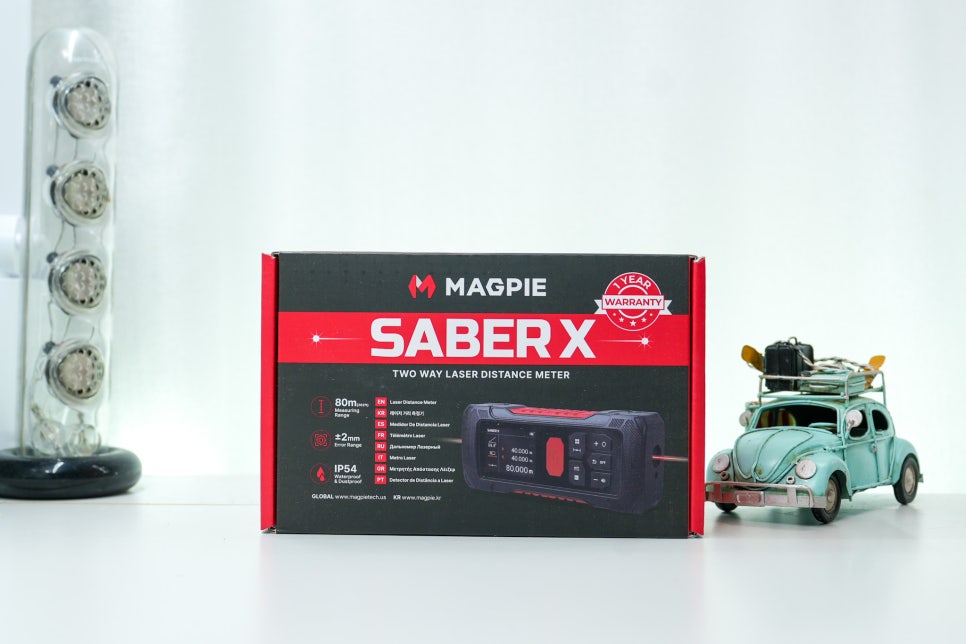 한 번의 측정으로 좌우 끝까지! 맥파이테크( Magpie) SABER X 레이저 거리측정기 현장 리뷰 이미지 3