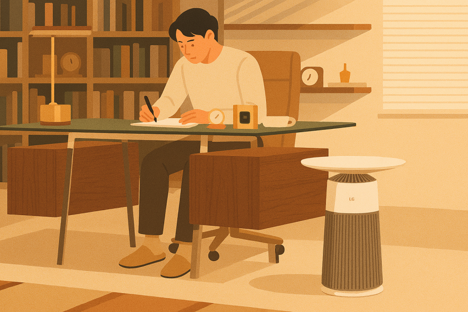 우리 집에 필요한 LG공기청정기,  퓨리케어 오브제컬렉션 에어로퍼니처 공기청정기 렌탈 장점은? 이미지 16