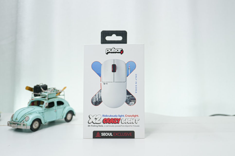 무선 게이밍 마우스 Pulsar X2 CrazyLight Seoul 에디션 추천 35g 초경량 아이패드 듀얼 모니터 작업에 사용해보니 이미지 3