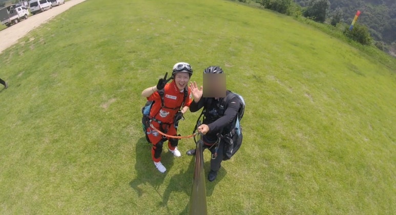 더쎈패러글라이딩 이미지