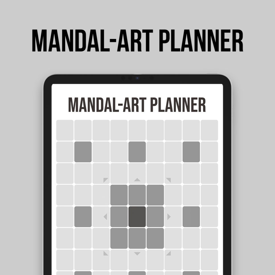 GoodNotes Mandalart Planner Thumbnail