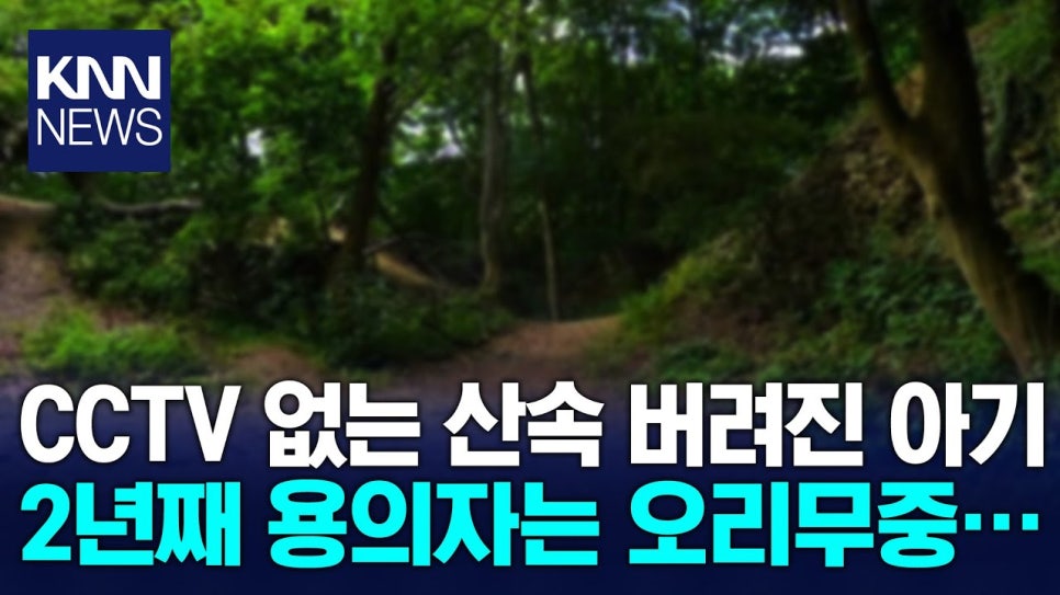 광주 무등산 신생아 유기 사건 현장 이미지 – 무등산 등산로에서 발견된 신생아