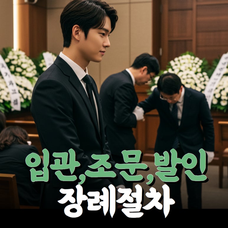 입관 조문 발인 장례 절차 정리 : 네이버 블로그