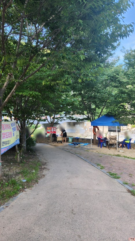 무흘구곡 사인암 이미지