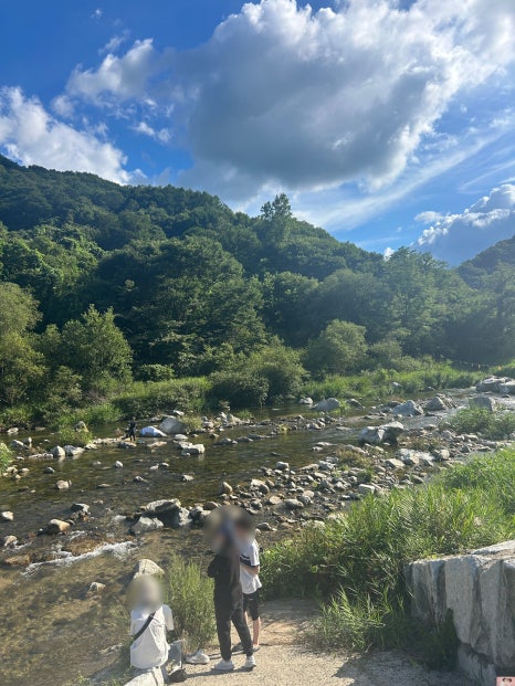 무흘구곡 사인암 이미지