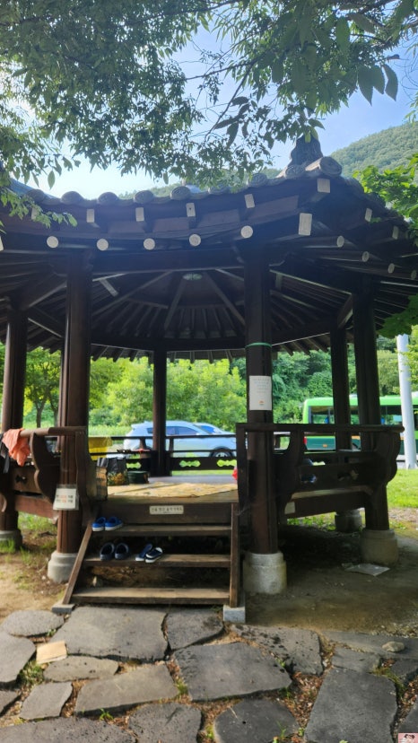 무흘구곡 사인암 이미지