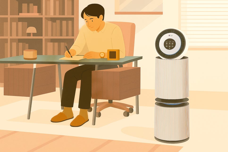 LG 공기청정기 한여름, 실내 공기까지 더위보다 걱정된다면? 퓨리케어 360° 알파 공기청정기로 완벽 케어 이미지 7