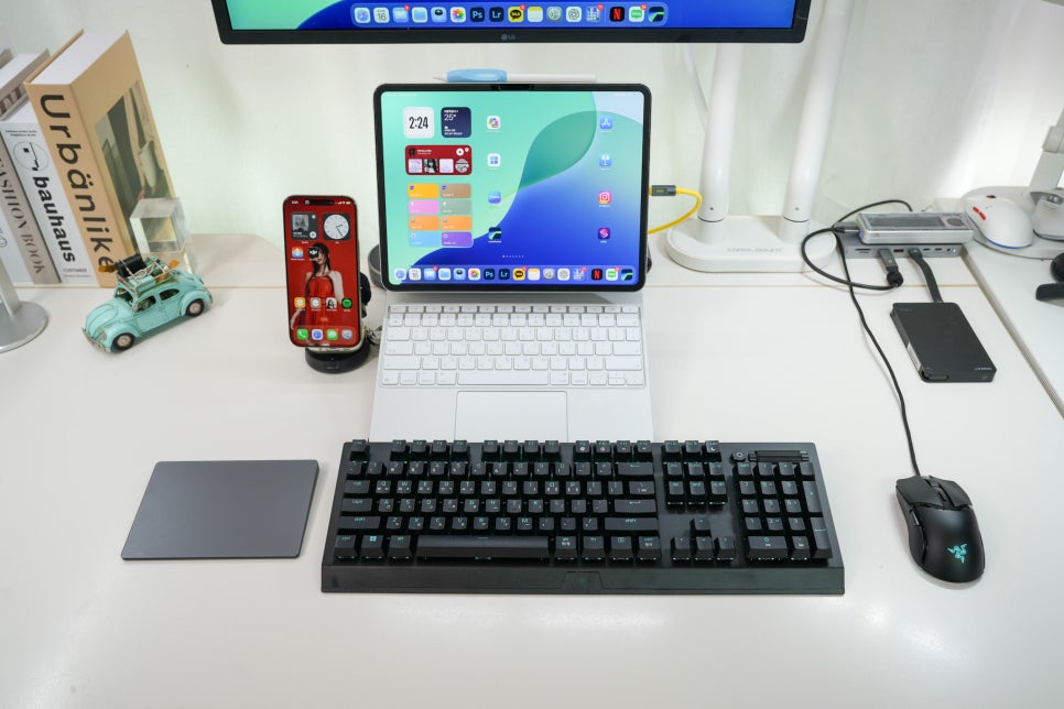 아이패드 프로에서 유선 게이밍 키보드? Razer BlackWidow V3 리니어 직접 사용해봤습니다. 이미지 9
