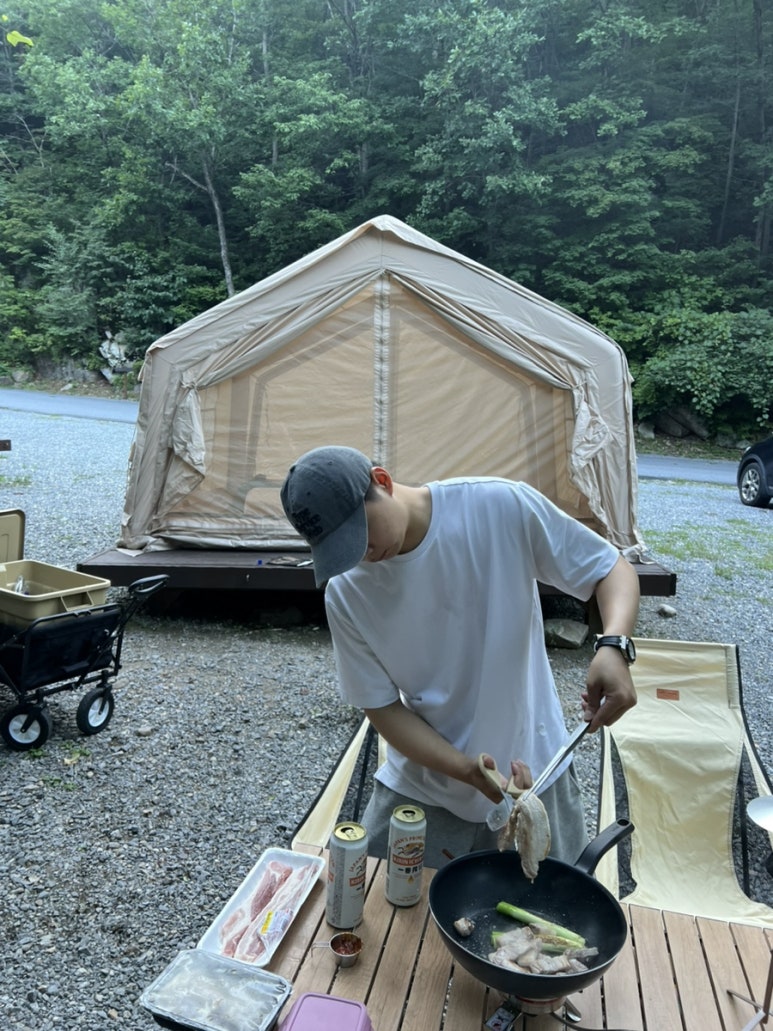 국립황정산자연휴양림 야영장 이미지