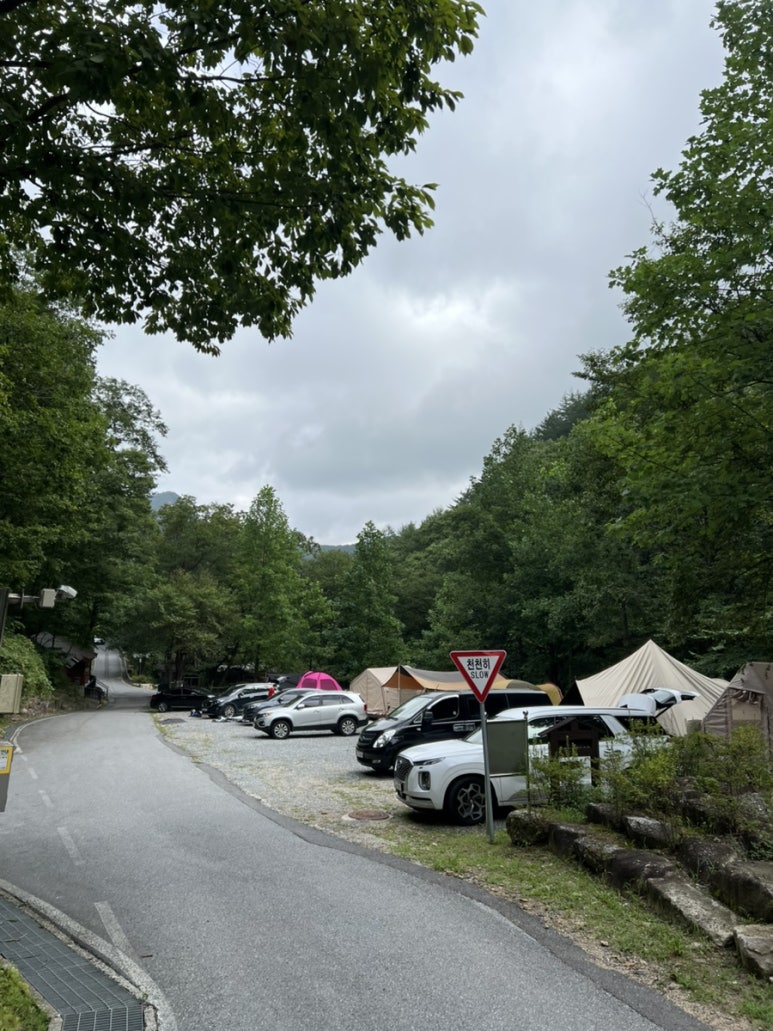 국립황정산자연휴양림 야영장 이미지