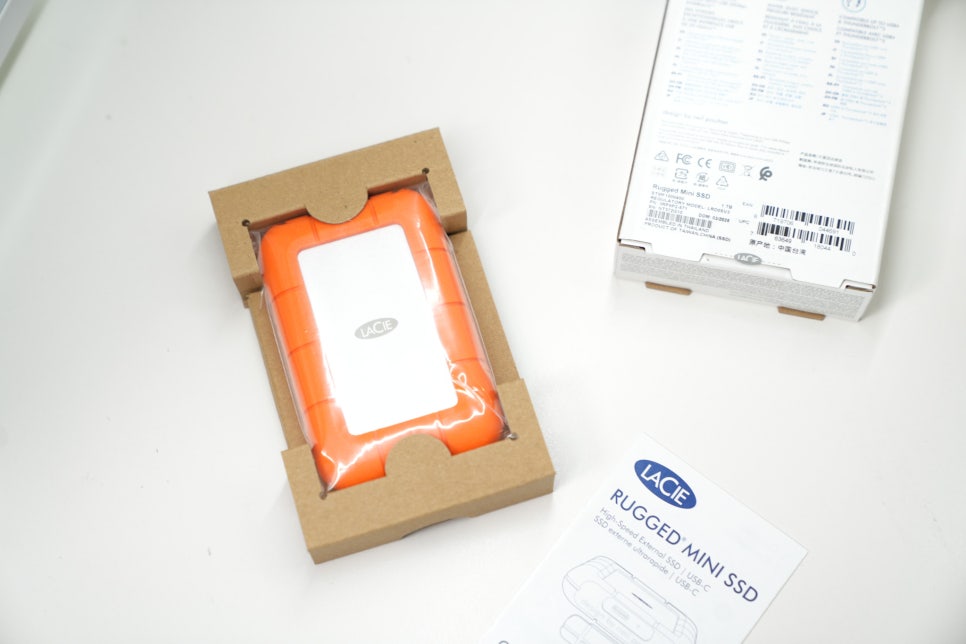 LaCie Rugged Mini SSD, 썬더볼트 4지원으로 아이패드 프로와 맥북 프로 백업용 외장 SSD 하드 추천 이미지 7