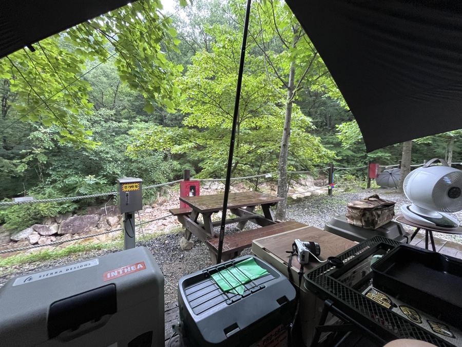 국립황정산자연휴양림 야영장 이미지