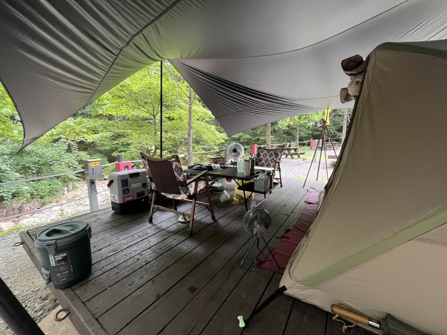 국립황정산자연휴양림 야영장 이미지