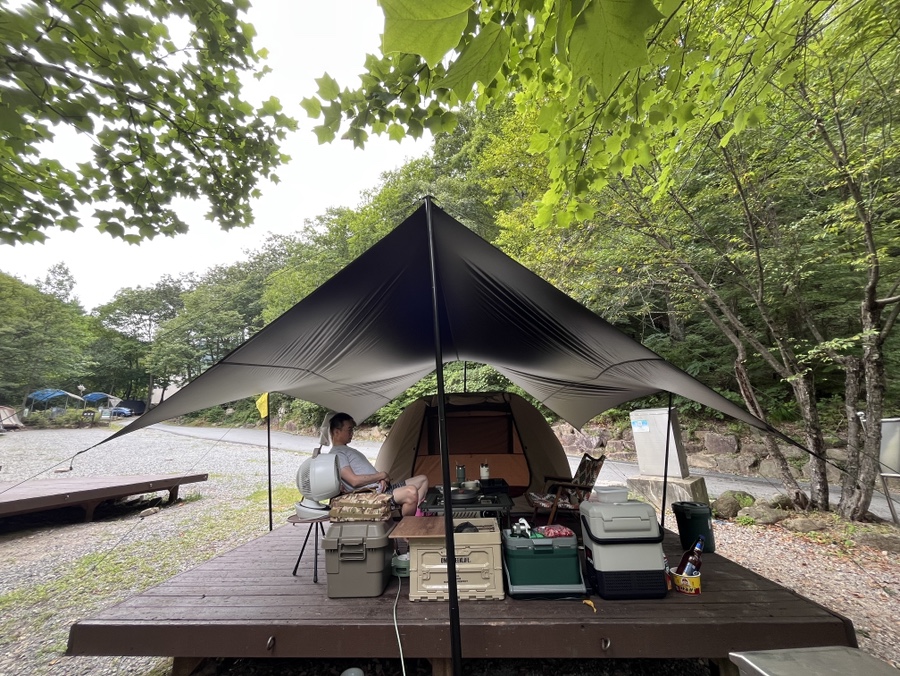 국립황정산자연휴양림 야영장 이미지