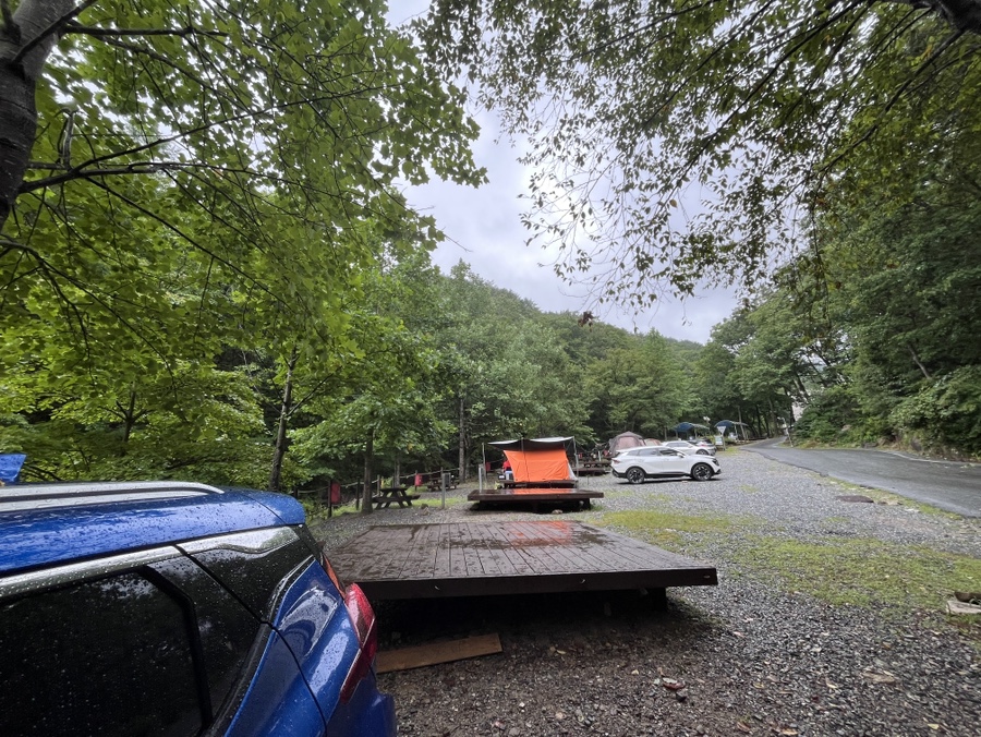 국립황정산자연휴양림 야영장 이미지