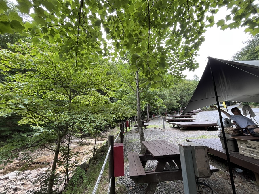 국립황정산자연휴양림 야영장 이미지